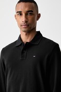 Tommy Jeans μακρυμάνικο ανδρικό βαμβακερό μαύρο DM0DM23630
