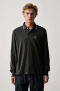 Armani Exchange longsleeve męski bawełniany zielony XM003427 AF13026