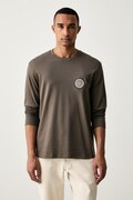 Armani Exchange longsleeve męski bawełniany beżowy XM003076 AF10361