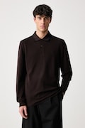 Fred Perry longsleeve męski bawełniany brązowy M3636