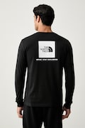 The North Face tričko s dlhým rukávom pánske s bavlnou EVOLUTION čierne NF0A8B68JK31