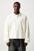 RHUDE longsleeve męski bawełniany beżowy RHPF26PO02214