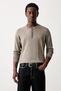 Rag & Bone sweter męski bawełniany beżowy RH0A26P6MCO