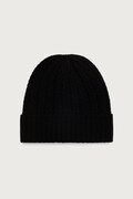 United Colors of Benetton czapka beanie damska z wełną czarna 6I68VA00M