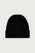United Colors of Benetton czapka beanie damska z wełną czarna 6I68VA00M