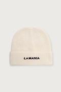 La Mania czapka damska wełniana STOCKHOLM beżowa STOCKHOLM