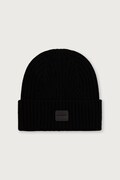 AllSaints czapka damska z dodatkiem wełny czarna W079XF