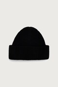 Cloimh czapka beanie damska wełniana czarna FW26.SWCBH