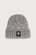 Blauer czapka damska z wełną szara BLDA05566