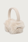 Juicy Couture naušnjaci za žene FAUX FUR bež JCAVA226707