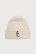 Polo Ralph Lauren cappello invernale in lana da donna beige 455P23854