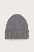 Luisa Spagnoli czapka beanie damska wełniana Muni szara 100606
