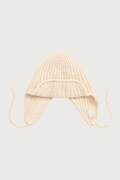 Kangol czapka uszatka damska z dodatkiem wełny TRAPPER MIXED beżowa K3858.IV105