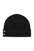 Lauren Ralph Lauren czapka damska z dodatkiem wełny czarna 454P04510