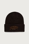 DKNY czapka beanie damska brązowa D6KH1865
