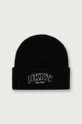 DKNY czapka beanie damska czarna D6KH1865