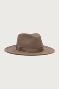 Max Mara kapelusz wełniany damski beżowy 2624576082600