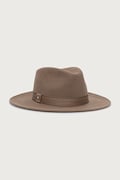 Max Mara kapelusz wełniany damski beżowy 2624576082600