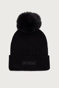 Guess čiapka s brmbolcom dámska AMORETTE čierna AW5650 WOL01