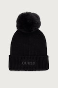 Guess čiapka s brmbolcom dámska AMORETTE čierna AW5650 WOL01