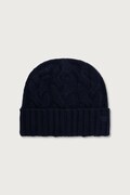 Weekend Max Mara czapka beanie damska kaszmirowa WKAZAMPA granatowa 2625576015600