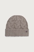 Weekend Max Mara czapka beanie damska kaszmirowa WKAZAMPA brązowa 2625576015600