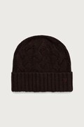Weekend Max Mara czapka beanie damska kaszmirowa WKAZAMPA brązowa 2625576015600