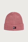 Tommy Jeans kapa za žene od pamuka roza AW0AW18979