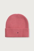Tommy Hilfiger kapa za žene s dodatkom vune roza AW0AW19102