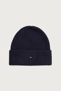 Tommy Hilfiger kapa ženska z dodatkom volne mornarsko modra AW0AW19102