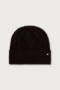 Armani Exchange шапка beanie жіноча з додаванням вовни коричнева XW003010 AF25938