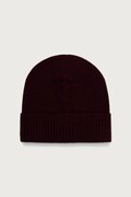 United Colors of Benetton czapka beanie damska wełniana fioletowa 63UWVA00G