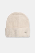 Liu Jo czapka beanie damska beżowa 2F6027 MAA06