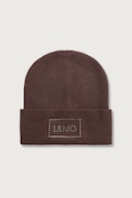 Liu Jo шапка beanie дамска с вълна зелена 2F6022 MA38S