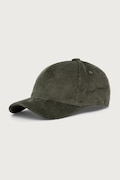 Weekend Max Mara czapka z daszkiem damska sztruksowa WKARAGNO zielona 2625576034600