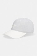 adidas Originals καπέλο με γείσο γυναικείο από πρόσμιξη μαλλιού μπλε KX1648