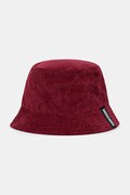 Moschino kapelusz bucket damski bordowy M3482 65475