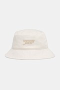 Tommy Jeans kapelusz bucket damski bawełniany beżowy AW0AW18870