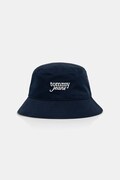 Tommy Jeans kapelusz bucket damski bawełniany granatowy AW0AW18870