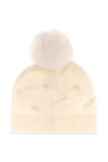 Guess czapka z pomponem dziecięca beżowa J6BZ44 Z1553