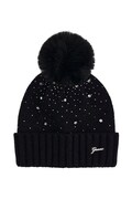 Guess czapka z pomponem dziecięca czarna J6BZ37 K5991