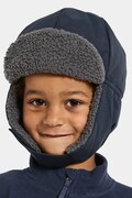 Didriksons czapka uszatka dziecięca BIGGLES CAP 7 granatowa 506340