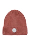 Viking Kids czapka dziecięca z wełną Play Wool Rib Beanie różowa 50.25545