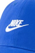 Nike czapka z daszkiem dziecięca bawełniana niebieska 8A2902