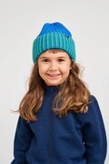 Reima czapka beanie dziecięca z wełną Veikee niebieska 5300371A