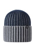 Reima czapka beanie dziecięca z wełną Veikee granatowa 5300371A