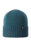 Reima czapka beanie dziecięca z wełną merino Kalotti turkusowa 5300232B