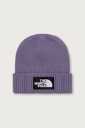 The North Face beanie kapa za djecu KIDS TNF LOGO BOX CUFFED BEANIE ljubičasta NF0A8CGUNNK1