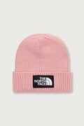 The North Face beanie kapa za djecu KIDS TNF LOGO BOX CUFFED BEANIE roza NF0A8CGUNO91