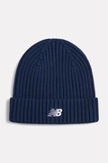 New Balance czapka dziecięca bawełniana granatowa AC95708